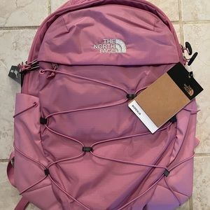 NWT! The North Face Borealis Pink Purple Lavender Backpack Luxe Collection